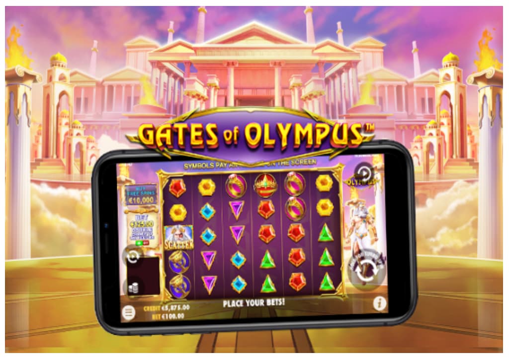 Играть в Gates of Olympus 1Win